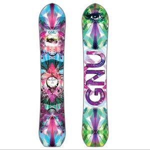 GNU by lib tech “klassy” Pro snowboard. Size 148cm.